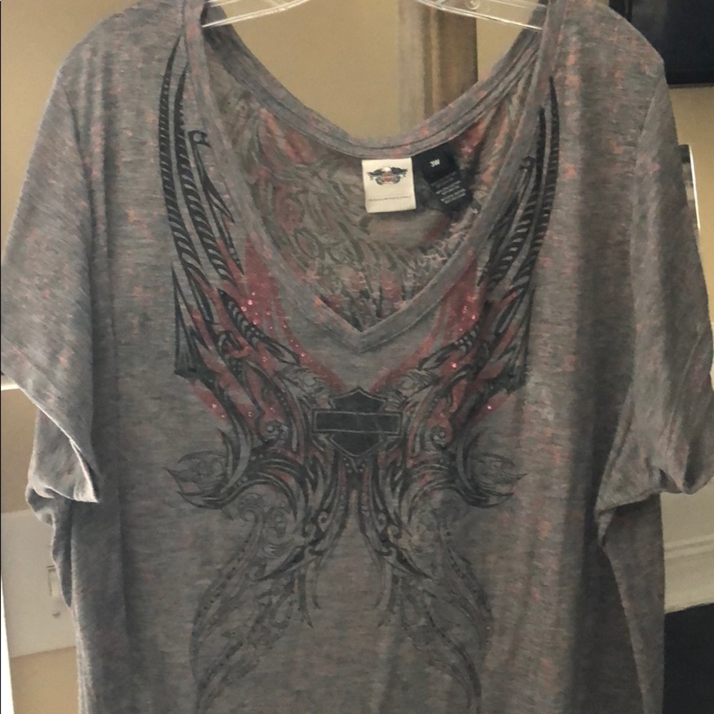 Harley Davidson burnout T-shirt